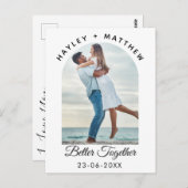 Carte Postale Better Together Valentine's Day Photo (Devant / Derrière)