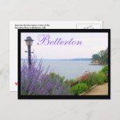 Carte postale Betterton, MD Fleurs d'été (Devant / Derrière)