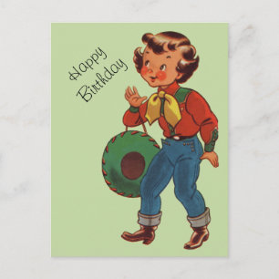 Carte Postale Betty la fille-coureur