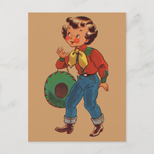 Carte Postale Betty la fille-coureur