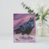 Carte postale Between Worlds Raven par Michaeline  (Debout devant)