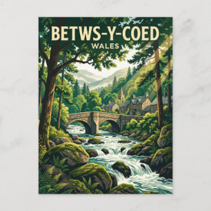 Carte Postale Betws-y-Coed Pays de Galles