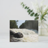 Carte Postale Beurre Chutes, Long Lake, NY (Debout devant)