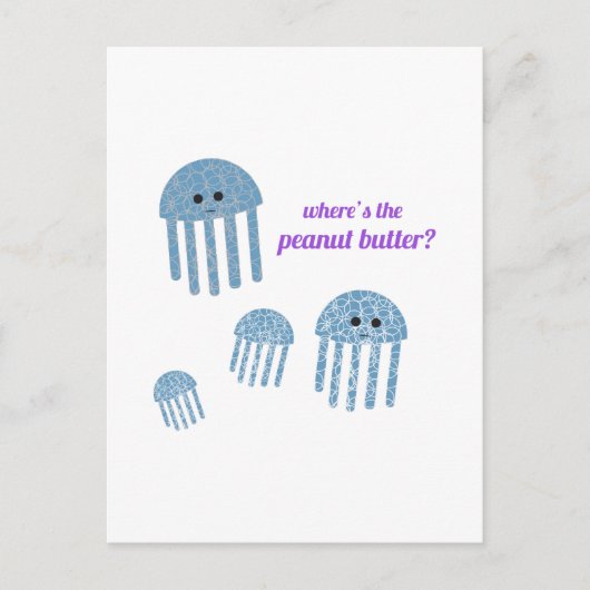 Carte Postale Beurre d'arachide (Devant)