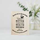 Carte Postale Beurre de vintage 1941 (Debout devant)