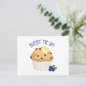 Carte Postale Beurre et muffin (Debout devant)