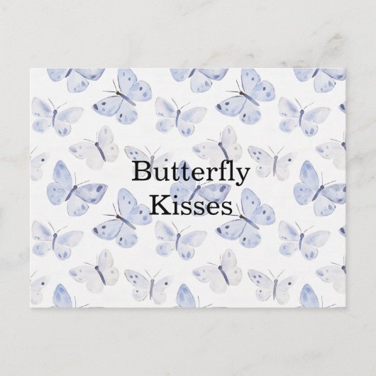 Carte Postale Beurre pourpre de lavande douce (Devant)