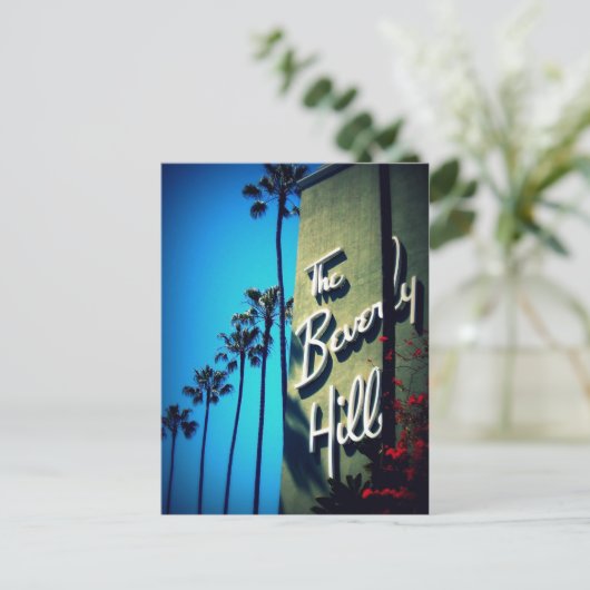 Carte postale Beverly Hills (Debout devant)