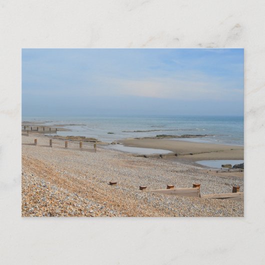 Carte Postale Bexhill à marée basse sur mer (Devant)