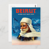 Carte Postale Beyrouth (Devant / Derrière)