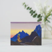 Carte Postale Bhagavan, 1943 par Nicholas Roerich (Debout devant)