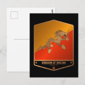 Carte Postale Bhoutan (Devant / Derrière)