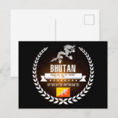 Carte Postale Bhoutan (Devant / Derrière)