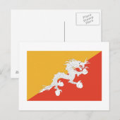 Carte Postale Bhoutan (Devant / Derrière)