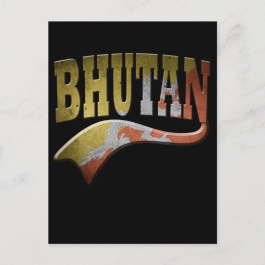 Carte Postale Bhoutanais (Devant)