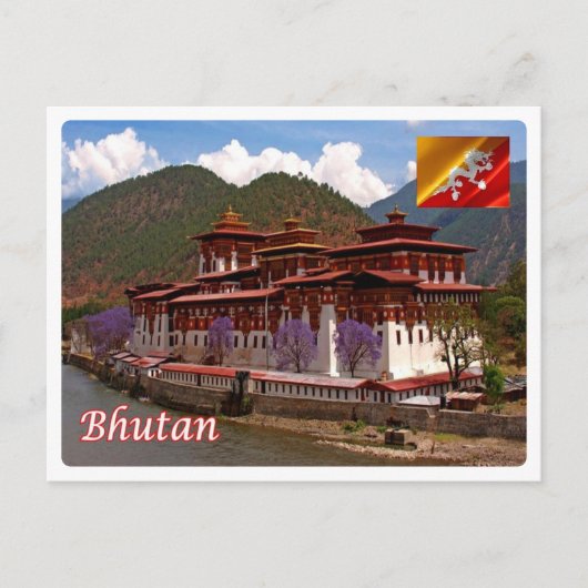 Carte Postale Bhutan - Punakha - (Devant)