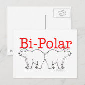 Carte Postale Bi-Polar (Devant / Derrière)