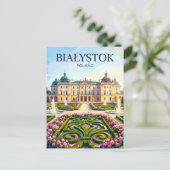 Carte Postale Białystok Pologne (Debout devant)