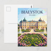 Carte Postale Białystok Pologne (Devant / Derrière)