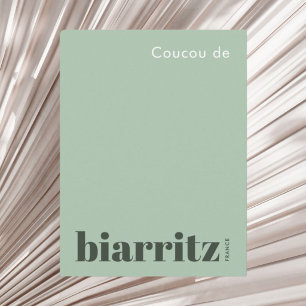 Carte Postale Biarritz France vacances modernes