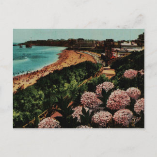 Carte Postale Biarritz Hortensias France