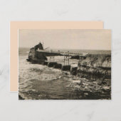 Carte Postale Biarritz Pont et Rocher (Devant / Derrière)