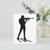 Carte Postale Biathlon (Debout devant)