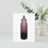 Carte Postale biberon rose (Debout devant)