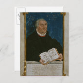 Carte Postale Bible allemande de la traduction de Luther, 1561 (Devant / Derrière)