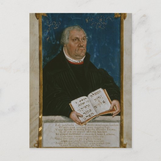 Carte Postale Bible allemande de la traduction de Luther, 1561 (Devant)