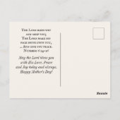 Carte Postale Bible de la Fête des Mères (Dos)