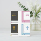 Carte Postale bibles (Debout devant)