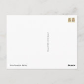 Carte Postale Biblia Paupernum Nativité (Dos)