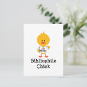 Carte postale Bibliophile Chick (Debout devant)