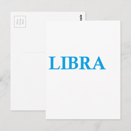 Carte Postale bibliothèque (Devant / Derrière)