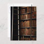 Carte Postale Bibliothèque (Devant / Derrière)