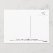 Carte Postale Bibliothèque bodleian (Dos)