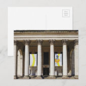 Carte Postale Bibliothèque centrale de Manchester (Devant / Derrière)