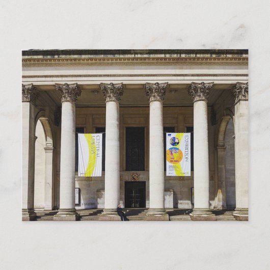 Carte Postale Bibliothèque centrale de Manchester (Devant)