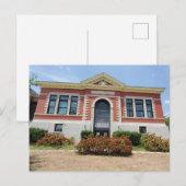 Carte Postale Bibliothèque du Comté de Paris-Bourbon, Paris, Ken (Devant / Derrière)
