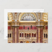 Carte Postale Bibliothèque du Congrès (Devant / Derrière)