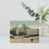 Carte Postale Bibliothèque du Congrès Washington DC 1900 (Debout devant)