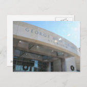 Carte Postale Bibliothèque George Bush (Devant / Derrière)