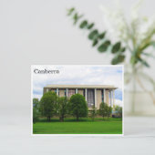 Carte Postale bibliothèque nationale canberra (Debout devant)