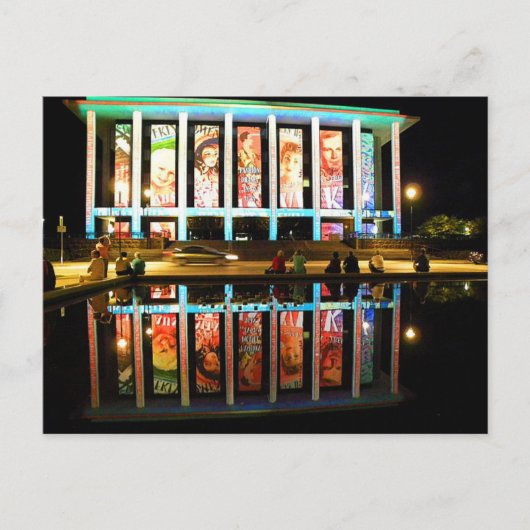 Carte Postale Bibliothèque nationale - Canberra (Devant)