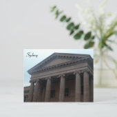 Carte Postale bibliothèque nsw (Debout devant)