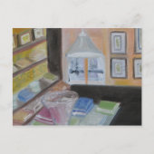 Carte Postale Bibliothèque Paris (Devant)