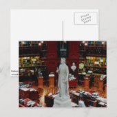 Carte Postale Bibliothèque parlementaire, Ottawa, Ontario, Canad (Devant / Derrière)