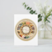 Carte Postale Bibliothèque psychique (Debout devant)