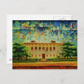 Carte Postale Bibliothèque publique de Détroit - Format postal (Devant / Derrière)